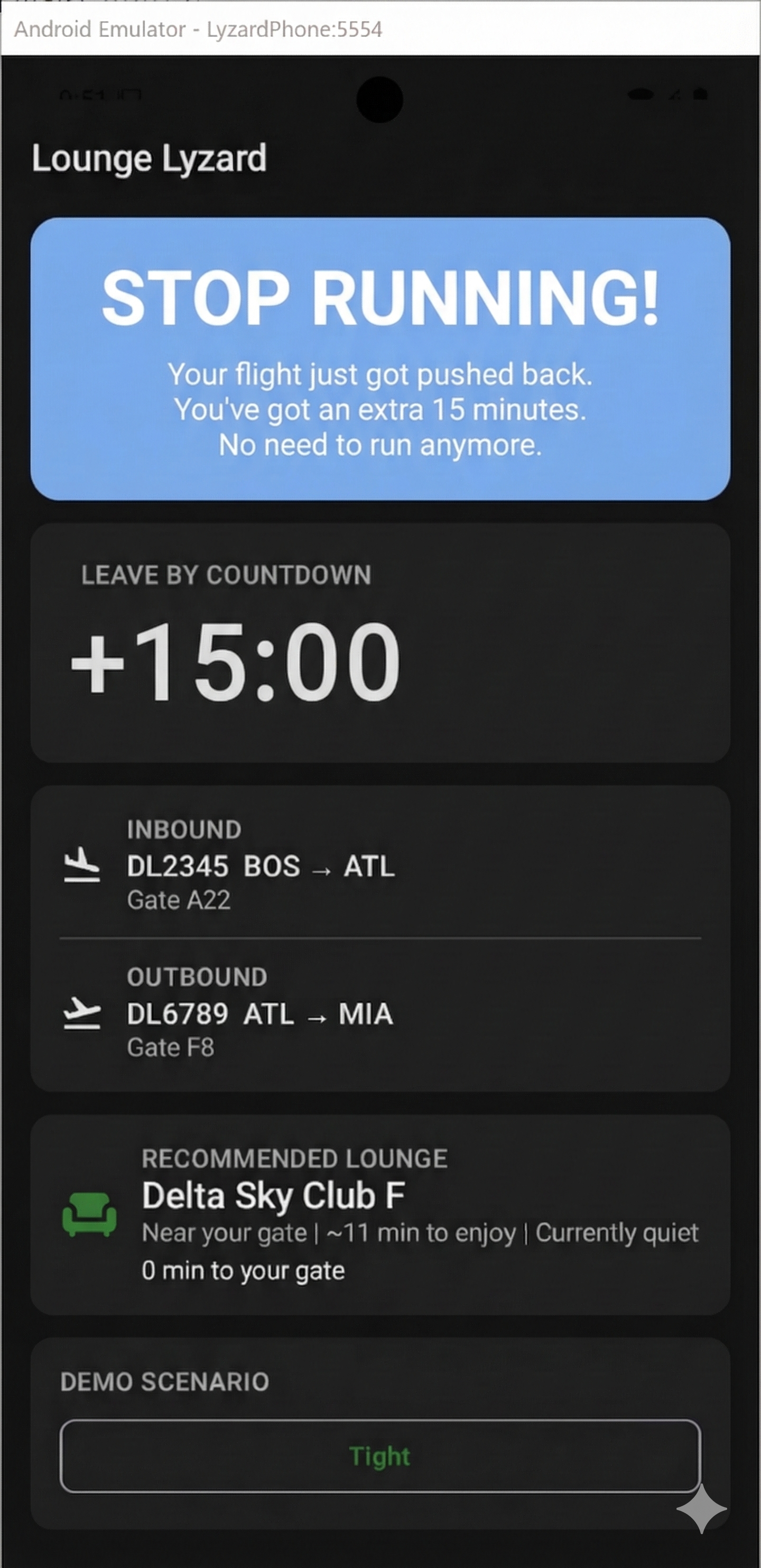 Lounge Lyzard early app preview